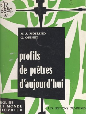 cover image of Profils de prêtres d'aujourd'hui